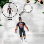 John Cena Custom Shape 2-sided Keychain – TANTN19343