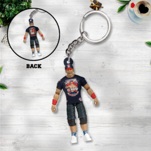 John Cena Custom Shape 2-sided Keychain - TANTN19343