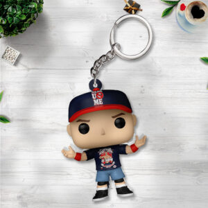 John Cena Custom Shape 2-sided Keychain - TANTN19345