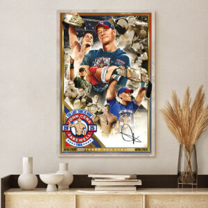 John Cena Rectangle Canvas With Inner Frame - TMTHU2638