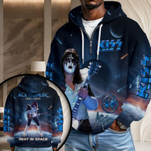 KISS x Ace Frehley 3D Unisex Waffle Hoodie - MAITM13983