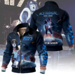 KISS x Ace Frehley Thick Knit Fleece Jacket - MAITM13982