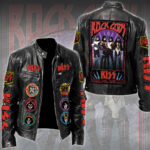 KISS Motorcycle Leather Jacket – TMTHU2552