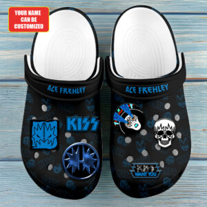 Personalized KISS x Ace Frehley Custom Clogs - GNE4720
