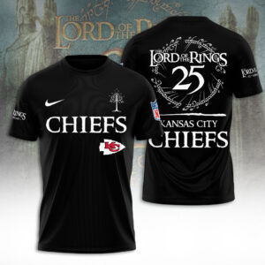 Kansas City Chiefs x The Lord of The Rings 25 Years 3D Apparel - TANTN19568