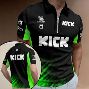Kick Sauber 2025 Zip Polo Shirt - GNE4823