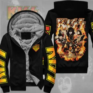 KISS 3D Fleece Zip Hoodie - TMTHU2902