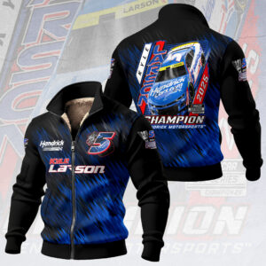 Kyle Larson 2025 NASCAR Cup Series Champion Thick Knit Fleece Jacket - HOATT14875