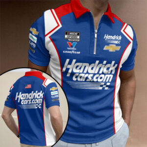 Kyle Larson 2025 Nascar Cup Series Champion Zip Polo Shirt - TMTHU2436