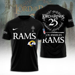 Los Angeles Rams x The Lord of The Rings 25 Years 3D Apparel - TANTN19571
