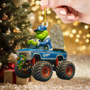 Los Angeles Dodgers Custom Shape 2-sided Acrylic Ornament – TMTHU2462