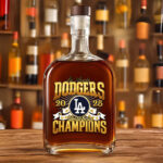 Los Angeles Dodgers 25oz Empty Whiskey Bottle – TMTHU2425