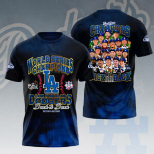 Los Angeles Dodgers 2025 World Series Champions 3D Apparel - HOATT14975