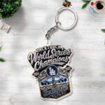 Los Angeles Dodgers World Series 2025 Custom Shape 2-sided Keychain – TANTN19651