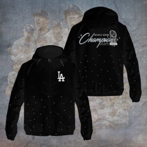 Los Angeles Dodgers World Series 2025 3D Windbreaker Jacket - TANTN19654