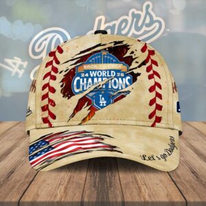 Los Angeles Dodgers World Series 2025 Classic Cap - HOATT15000