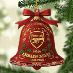 Arsenal FC 140th Anniversary Custom Shape 2-sided Acrylic Ornament – MAITM14064