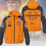 McLaren x Lando Norris 2025 World Champion 3D Windbreaker Jacket – MAITM14036