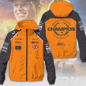 McLaren x Lando Norris 2025 World Champion 3D Windbreaker Jacket - MAITM14036
