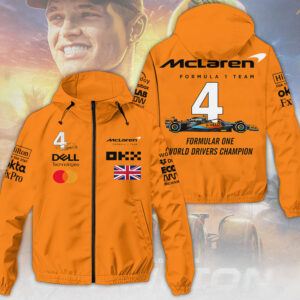 McLaren x Lando Norris 2025 World Champion 3D Windbreaker Jacket - MAITM14094