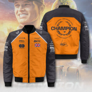 McLaren x Lando Norris 2025 World Champion 3D Bomber Jacket - MAITM14057