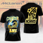 McLaren x Lando Norris 2025 World Champion 3D Apparel – MAITM14018