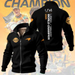McLaren x Lando Norris World Champion 2025 Thick Knit Fleece Jacket – TMTHU2550