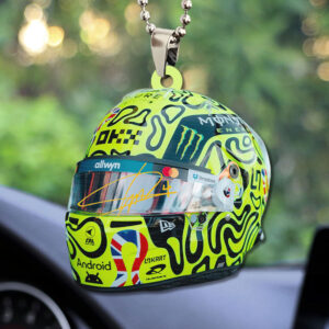 McLaren x Lando Norris World Champions 2025 Custom shape 1-sided Acrylic Car Ornament - TMTHU2518