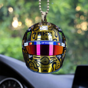 McLaren x Lando Norris World Champions 2025 Custom shape 2-sided Acrylic Car Ornament - TANTN19255