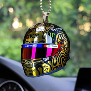 McLaren x Lando Norris World Champions 2025 Custom shape 2-sided Acrylic Car Ornament - TANTN19257