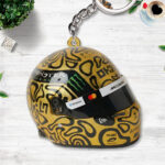 McLaren x Lando Norris 2025 World Champion Custom Shape 2-sided Keychain – HOATT15075