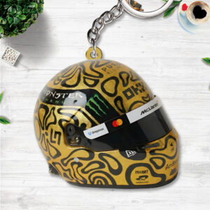 McLaren x Lando Norris 2025 World Champion Custom Shape 2-sided Keychain - HOATT15075