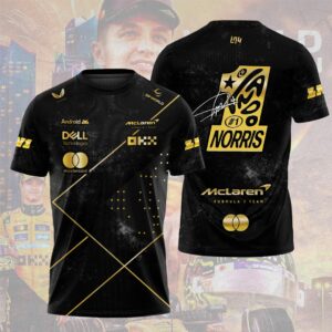 McLaren x Lando Norris 2025 World Champion 3D Apparel - HOATT15100