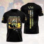 McLaren x Lando Norris 2025 World Champion 3D Apparel – HOATT15097