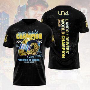 McLaren x Lando Norris 2025 World Champion 3D Apparel - HOATT15098