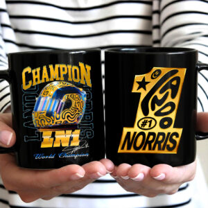 McLaren x Lando Norris World Champion 2025 Ceramic Mug - TMTHU2537