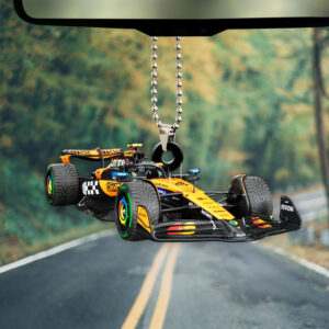 McLaren x Lando Norris World Champions 2025 Custom shape 2-sided Acrylic Car Ornament - TMTHU2519