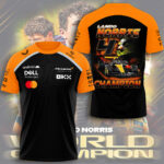McLaren x Lando Norris World Champions 2025 3D Apparel – TMTHU2533