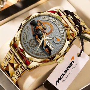 McLaren x Lando Norris World Champions 2025 Alloy Luxury Quartz Watch - TMTHU2540