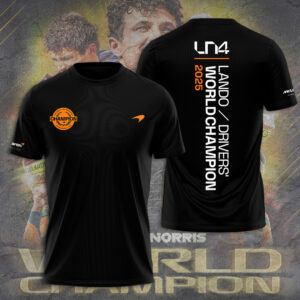McLaren x Lando Norris World Champions 2025 3D Apparel – TANTN19170