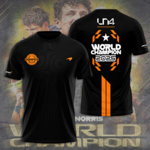 McLaren x Lando Norris World Champions 2025 3D Apparel – TANTN19208