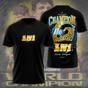McLaren x Lando Norris World Champions 2025 3D Apparel – TANTN19213