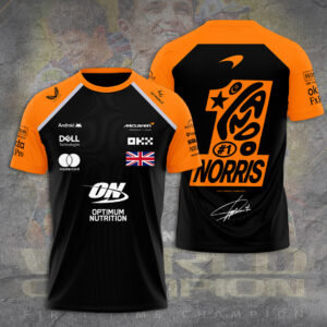 McLaren x Lando Norris World Champions 2025 3D Apparel – TANTN19218
