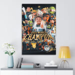 McLaren x Lando Norris World Champions 2025 Rectangle Canvas With Inner Frame – TANTN19209