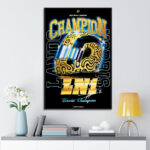 McLaren x Lando Norris World Champions 2025 Rectangle Canvas With Inner Frame – TANTN19214