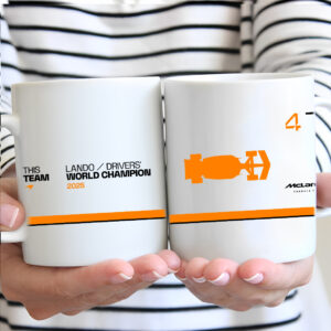 McLaren x Lando Norris World Champions 2025  Ceramic Mug - TANTN19169