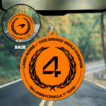 McLaren x Lando Norris World Champions 2025 Custom shape 2-sided Acrylic Car Ornament – TANTN19205