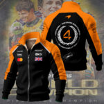 McLaren x Lando Norris World Champions 2025 Thick Knit Fleece Jacket – TANTN19236