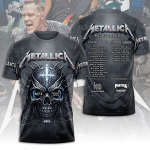 Metallica 2026 World Tour 3D Apparel – MAITM14261