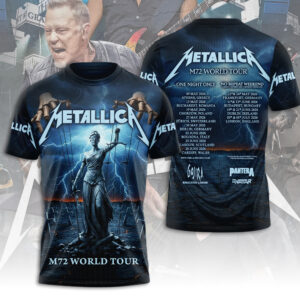 Metallica 2026 World Tour 3D Apparel – MAITM14267